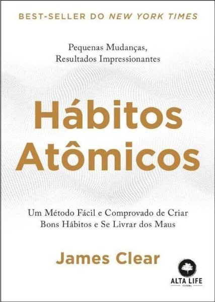 Capa do livro Hábitos atômicos